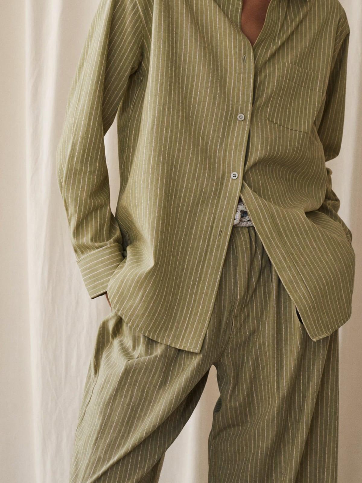 Dono Striped Cotton Co-ord