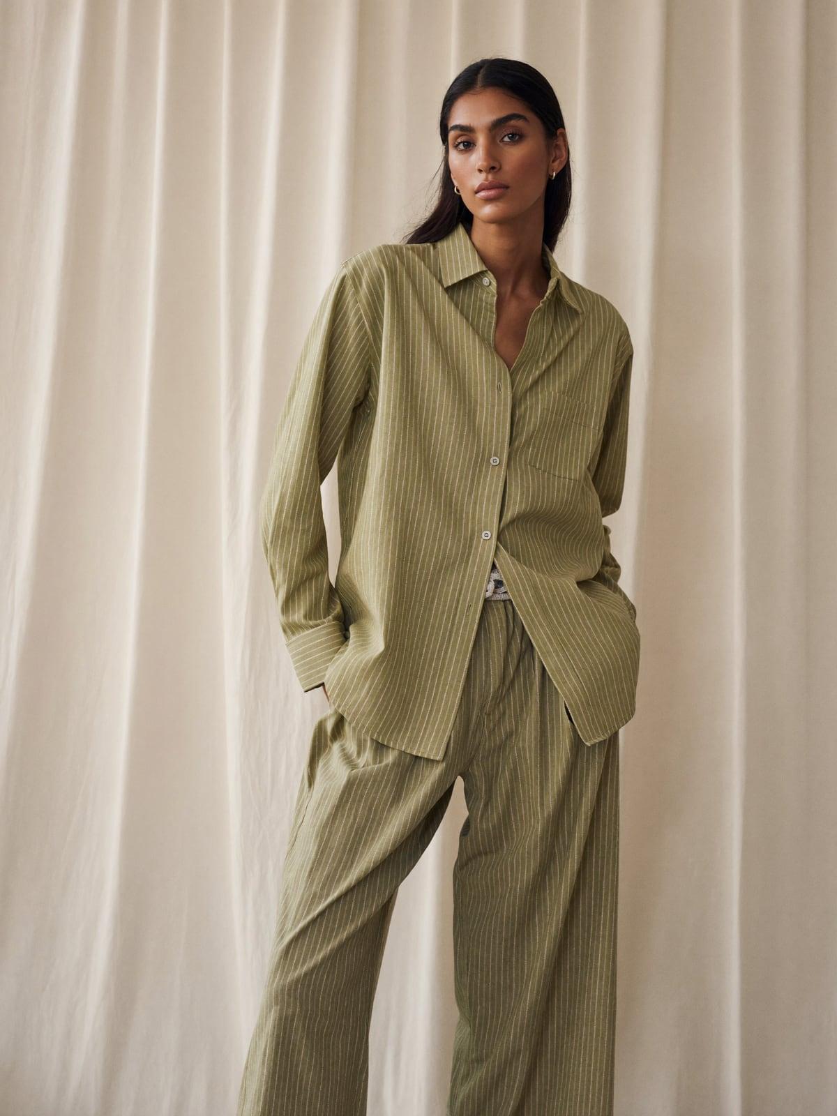 Dono Striped Cotton Co-ord