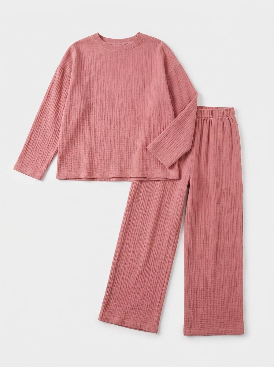 Gulabi Crinkle Cotton Co-ord