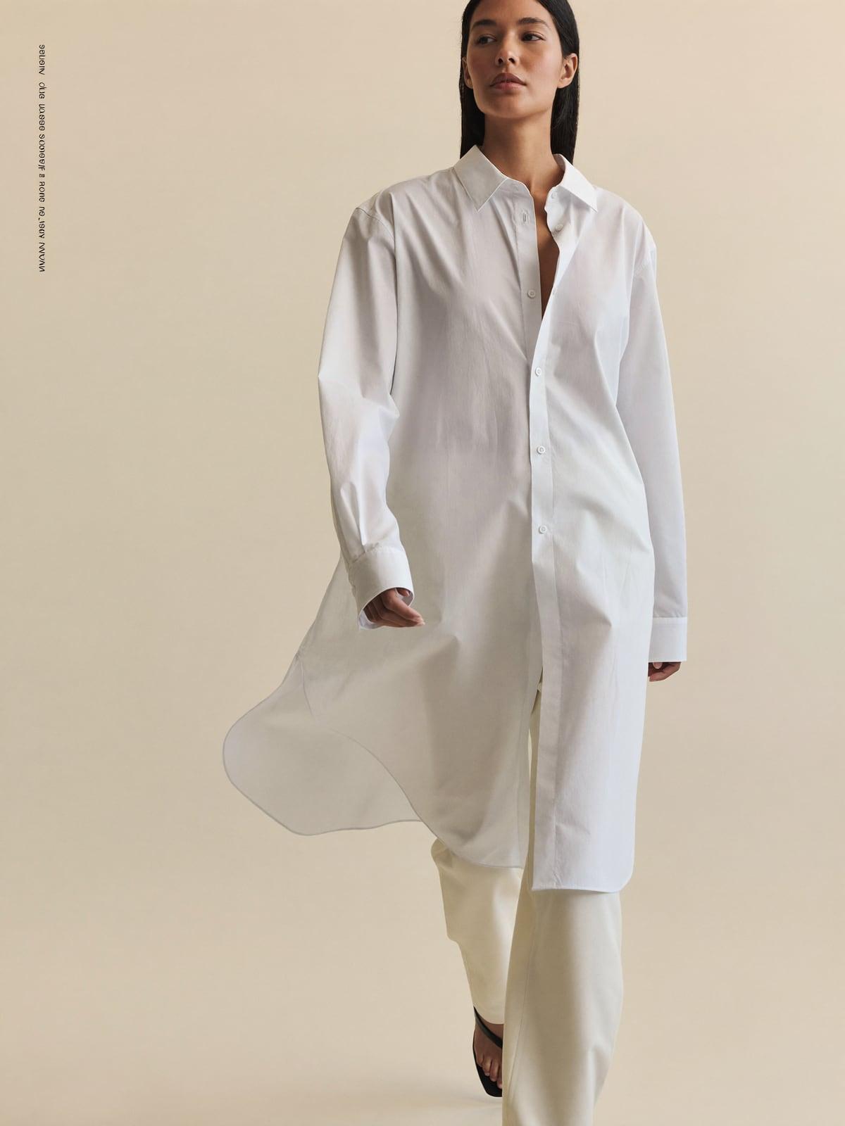 Hawa Oversized Longline Shirt