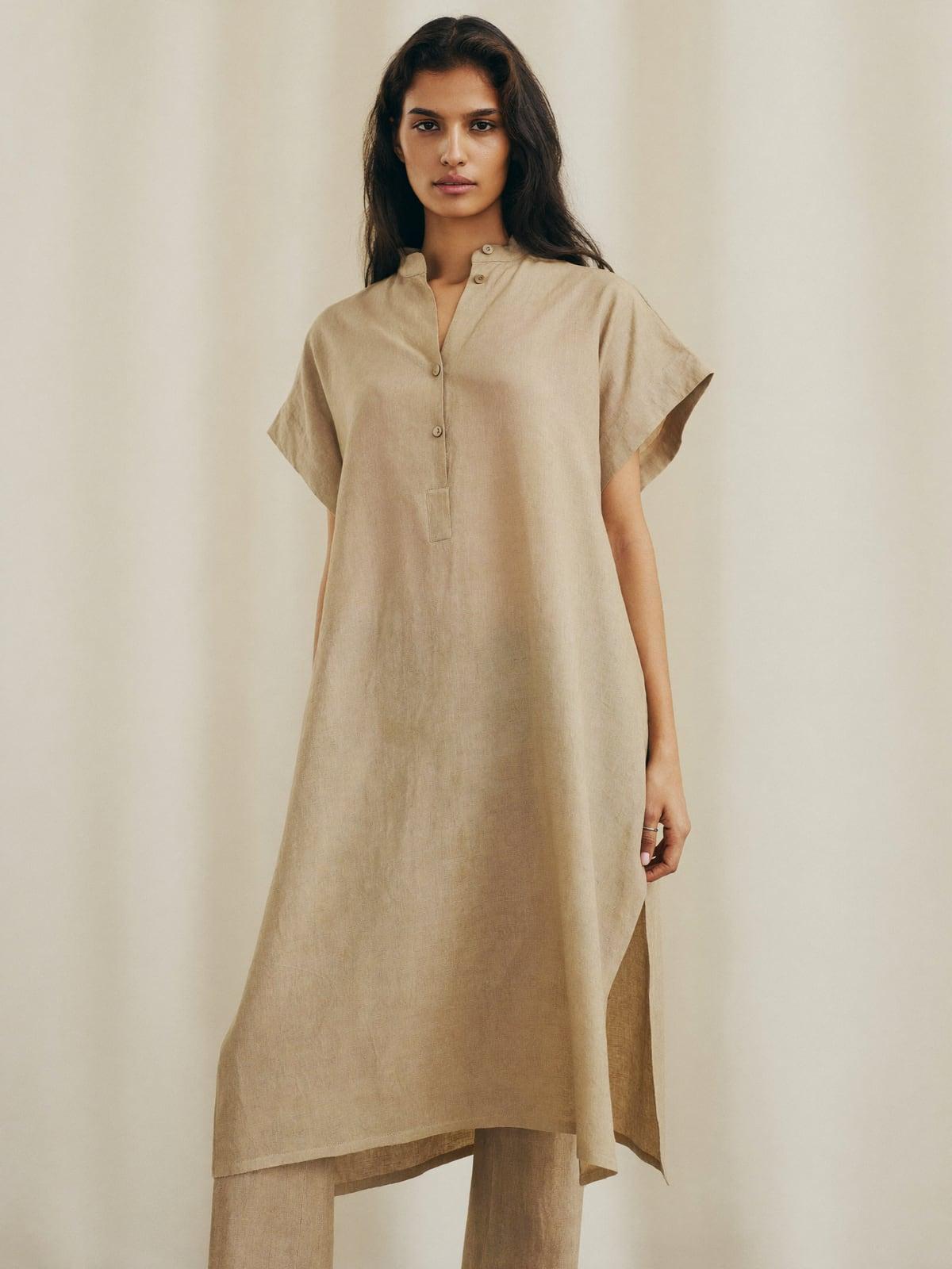Mira Relaxed Linen Tunic