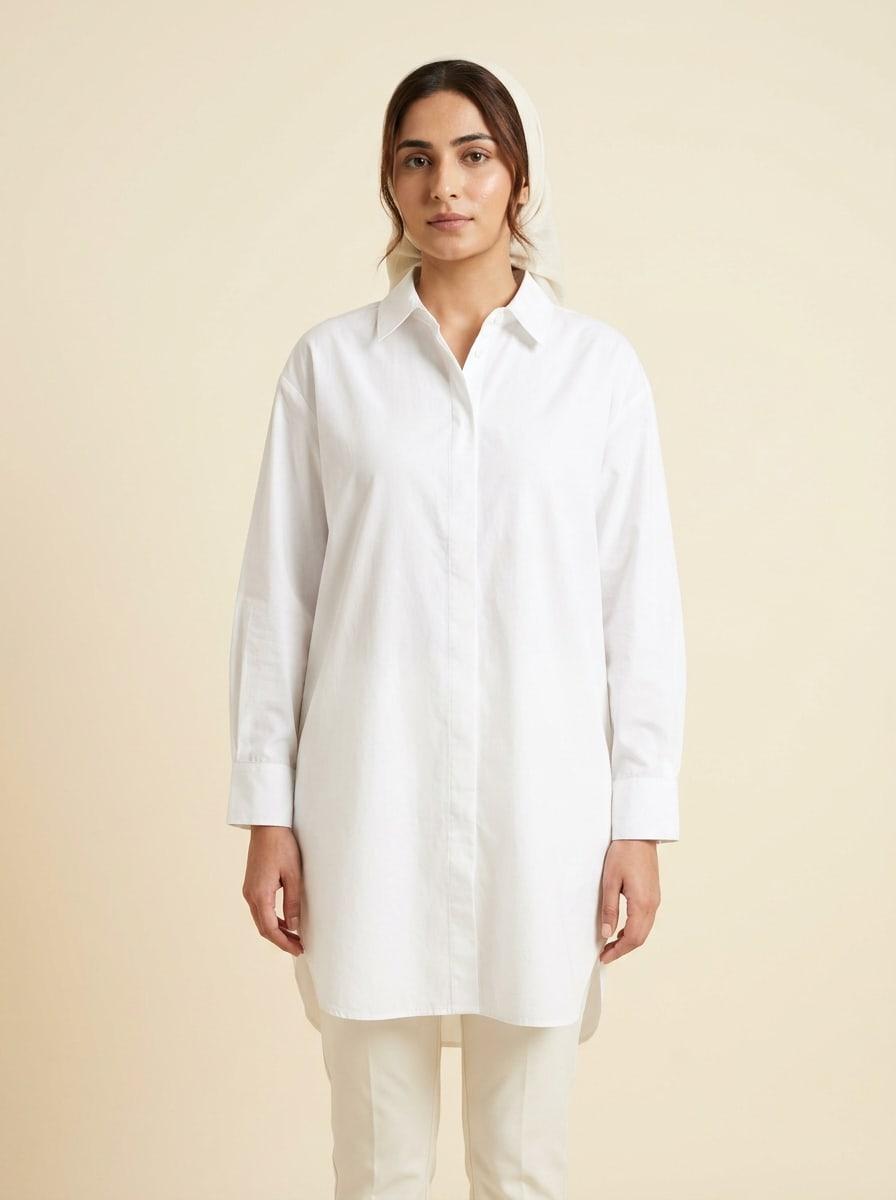 Roshan Airy Poplin Shirt