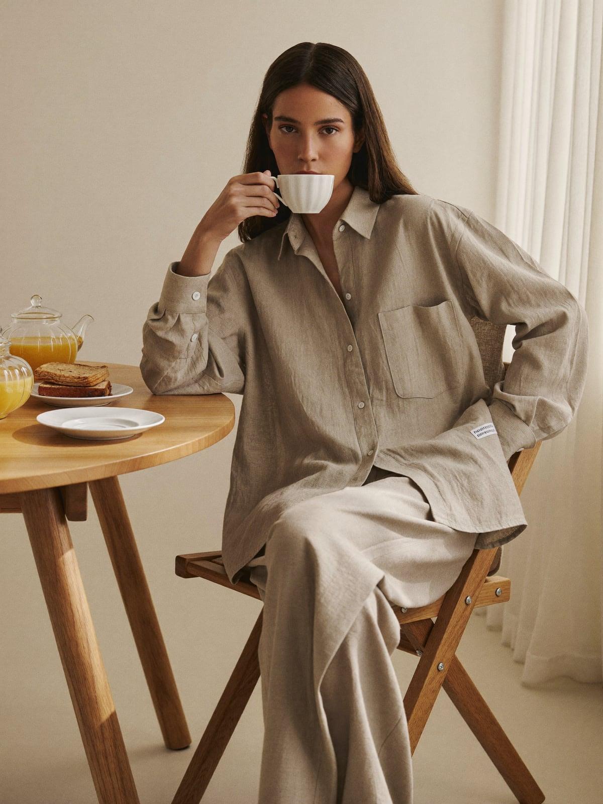 Saath Linen Co-ord Set