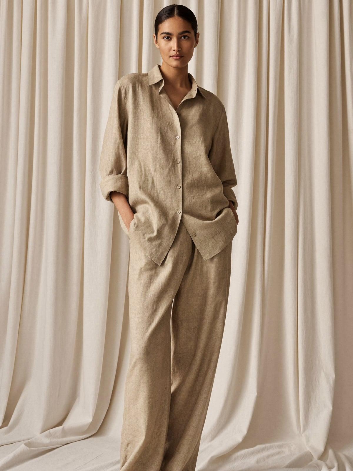 Saath Linen Co-ord Set