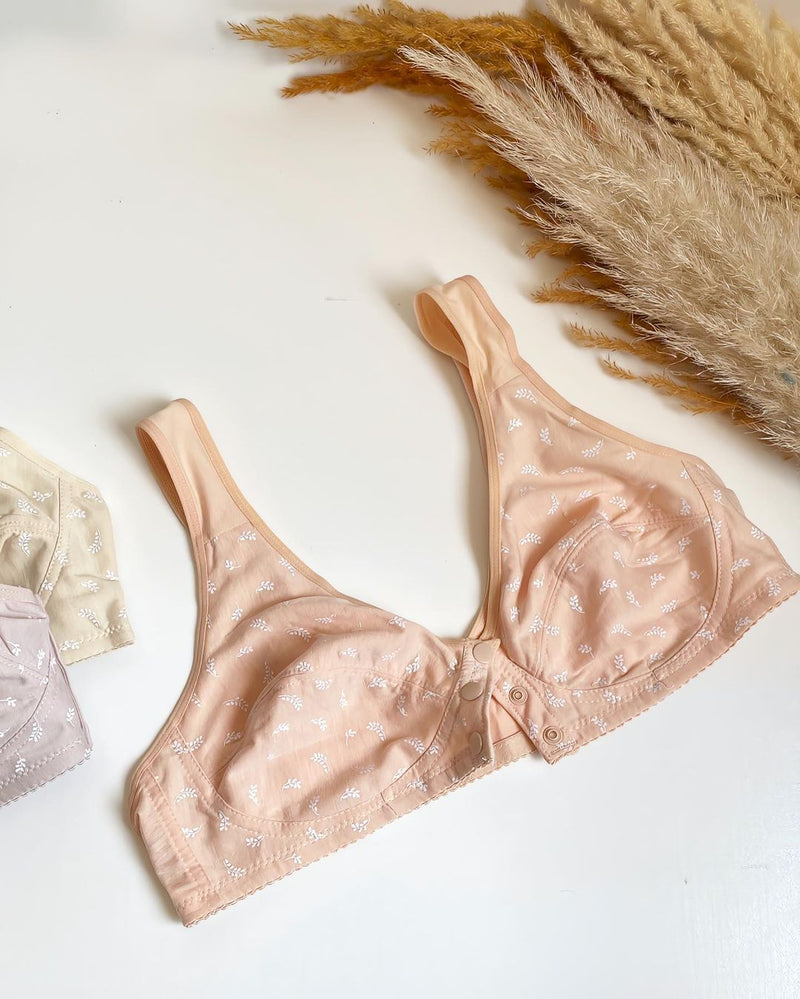 Anti Rash Front Button Bra*