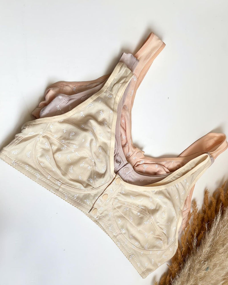 Anti Rash Front Button Bra*